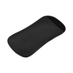 Fekete pvc műbőrtok