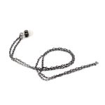 Szemüvegtartó lánc fekete tasakban