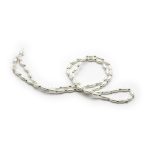 Fehér ezüst gyöngyös szemüveglánc