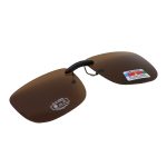 Polár előtét, JR145 barna 5,8 X 4,7 cm nem felhajtható, ráakasztható