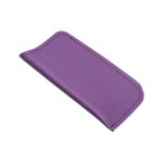 Szemüvegtok, műbőr, 8×17 cm, lila